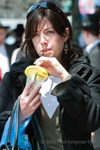 20100409_114251 D300.jpg - Woman sipping drink, Mea Shearim